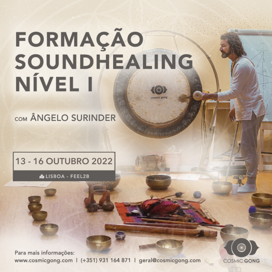Formação de Sound Healing I com Ângelo Surinder