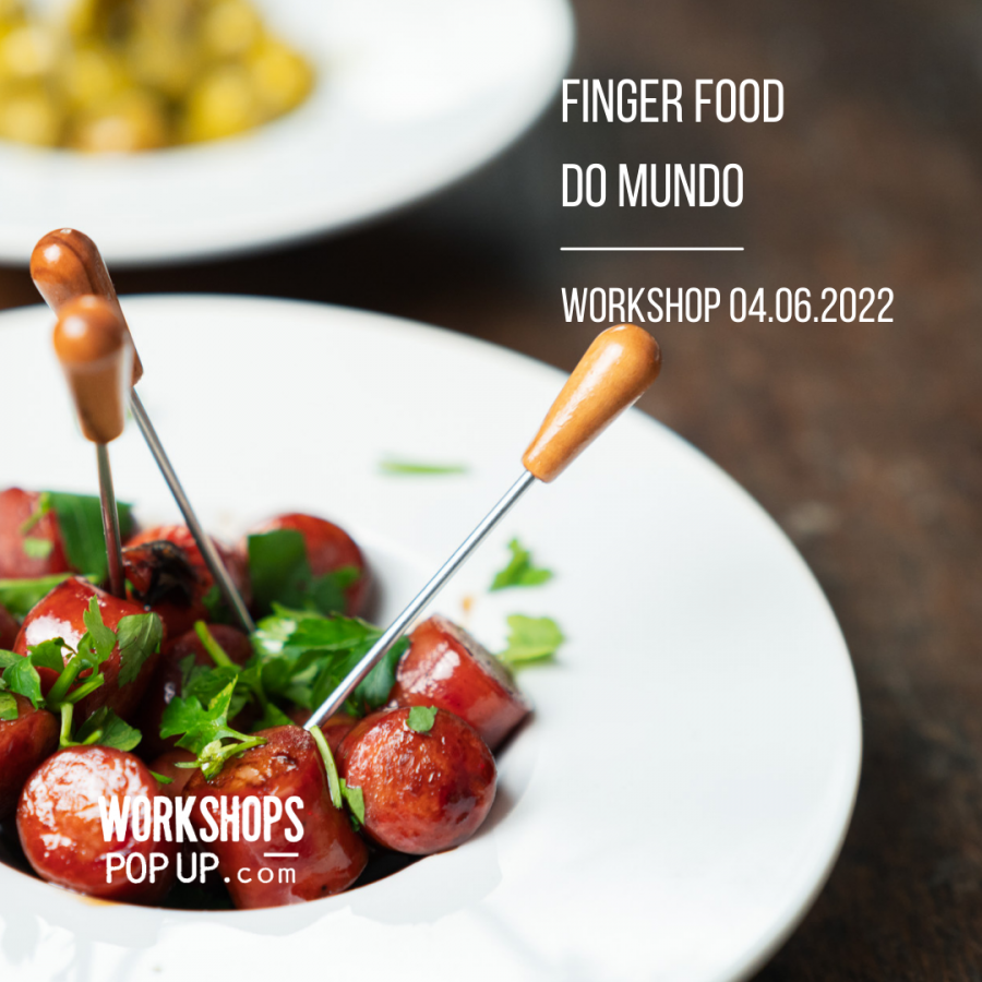 Workshop de Finger Food do Mundo