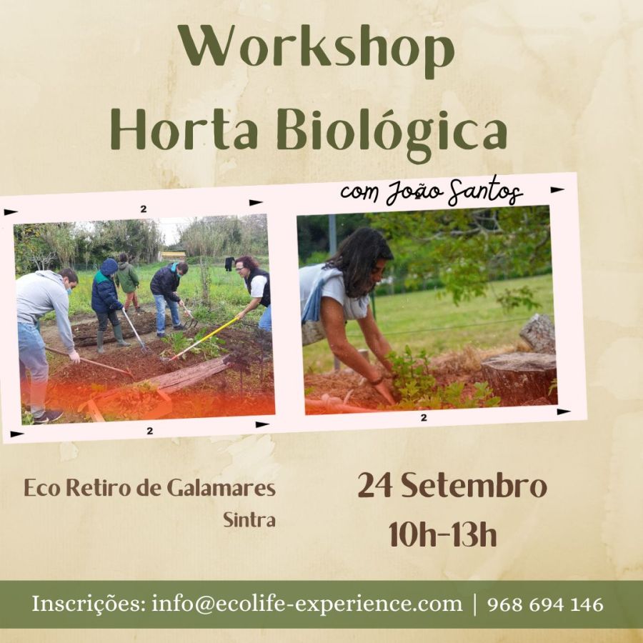 Workshop HORTAS BIOLÓGICAS |