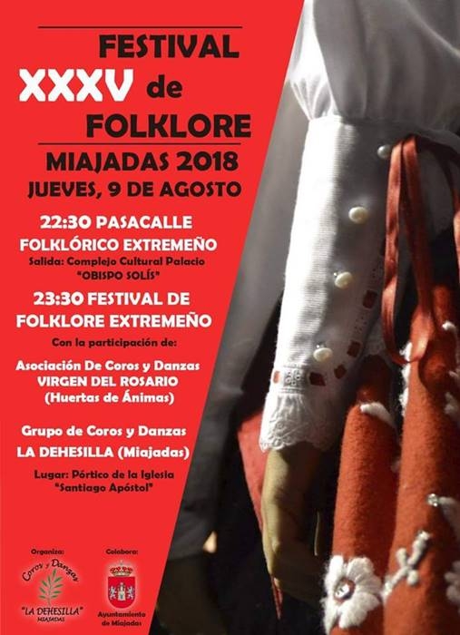 XXXV Festival de Folklore en MIAJADAS