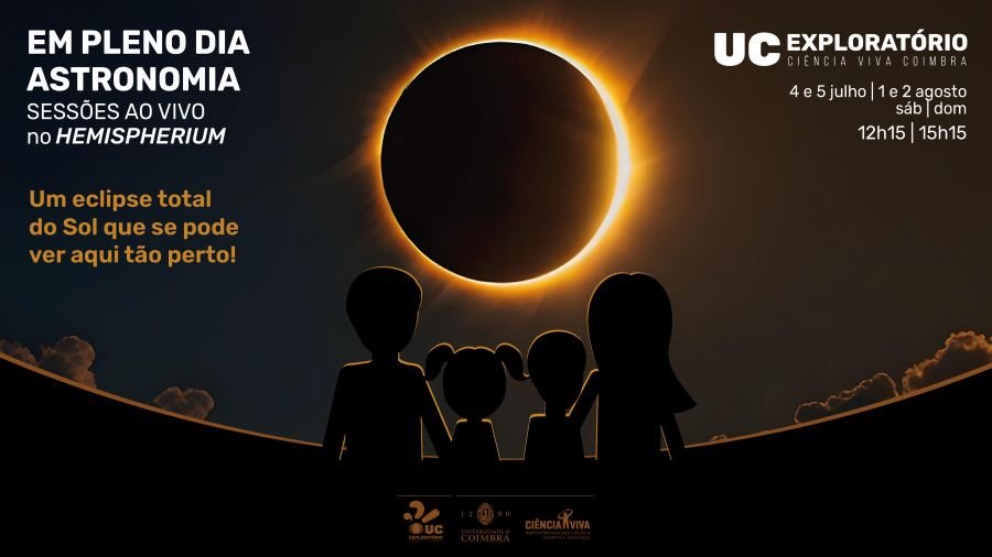  Em pleno dia... Astronomia - Um eclipse total do Sol que se pode ver aqui tão perto!