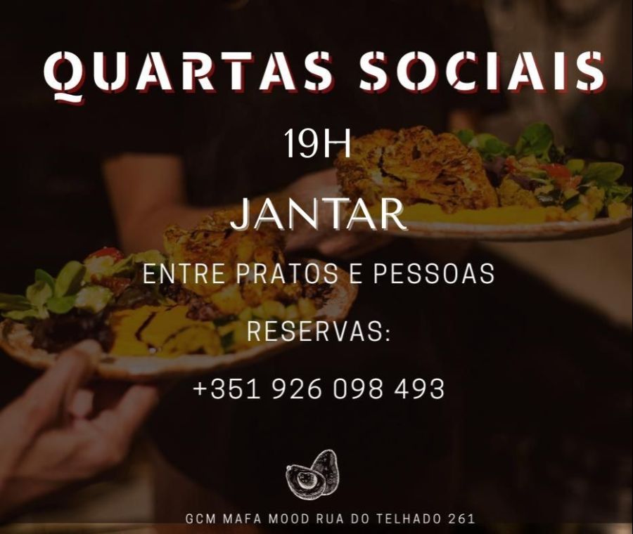 Jantar-Quartas Sociais em Mafamood