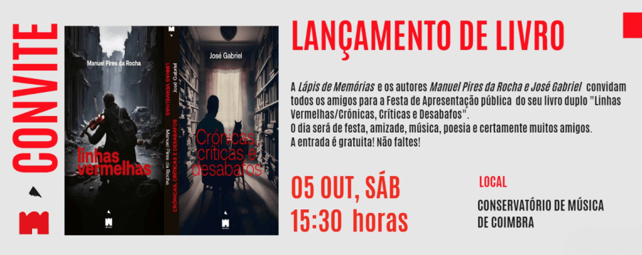 Lançamento de livro