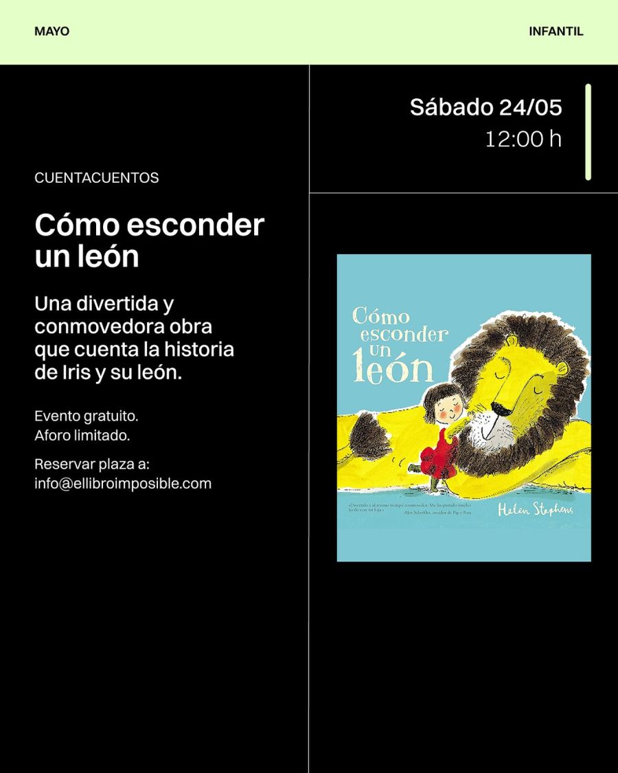 Cuentacuentos | Cómo esconder un león