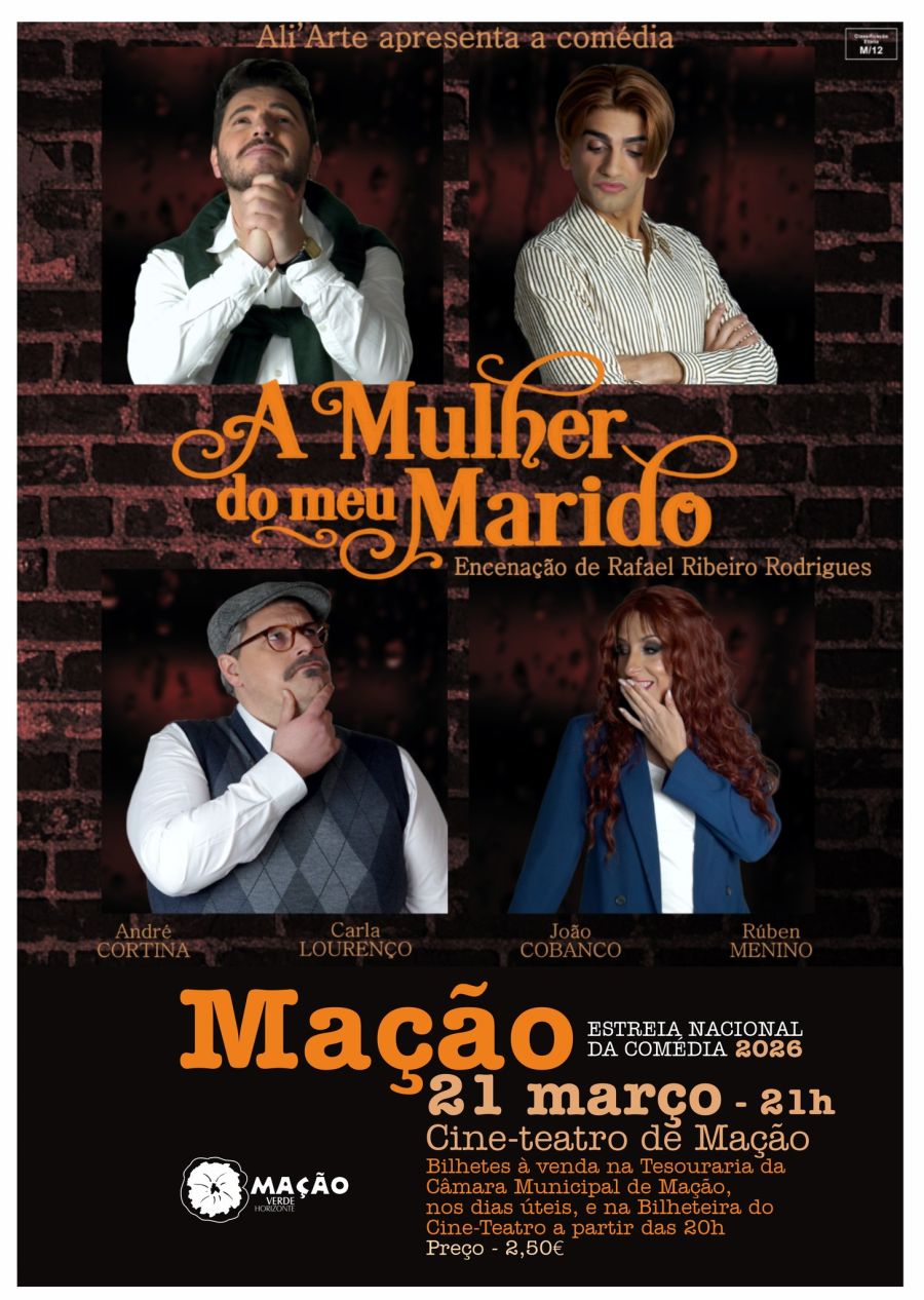 COMÉDIA 'A MULHER DO MEU MARIDO'
