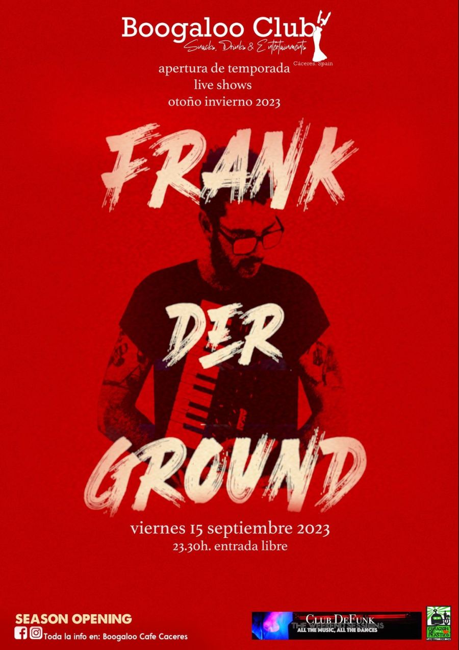 FRANK DER GROUND | DJ Sessions