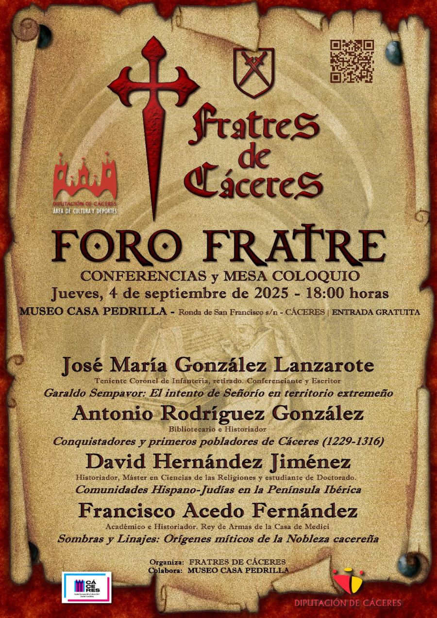 Foro Fratre – Conferencias y Coloquio de Historiadores