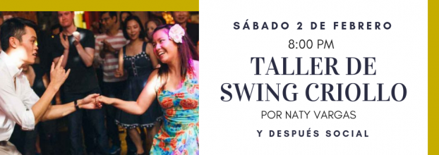 Swing criollo y baile social. Natalia Vargas