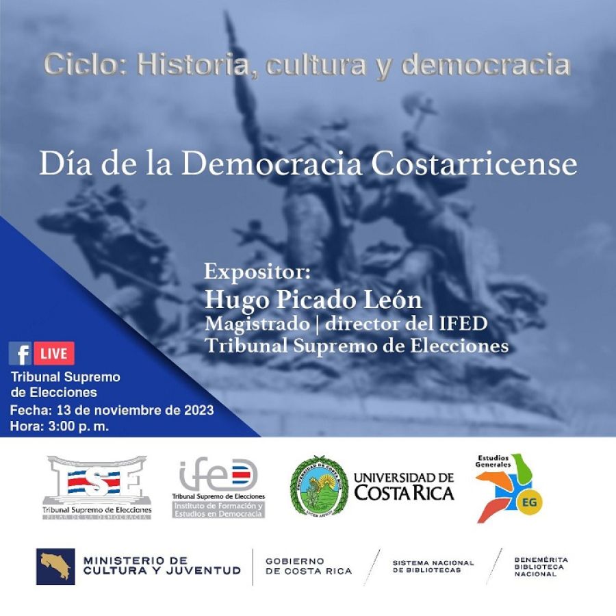 Conferencia. Día de la Democracia Costarricense