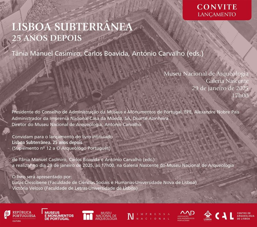 Apresentação do livro 'Lisboa Subterrânea - 25 anos depois'