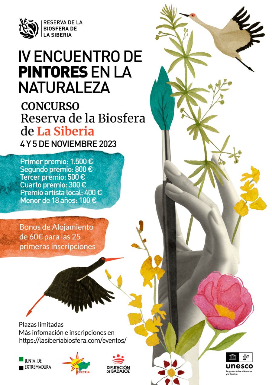 IV Encuentro de Pintores en la Naturaleza. Concurso de Pintura al aire libre 'Reserva de la Biosfera de La Siberia!