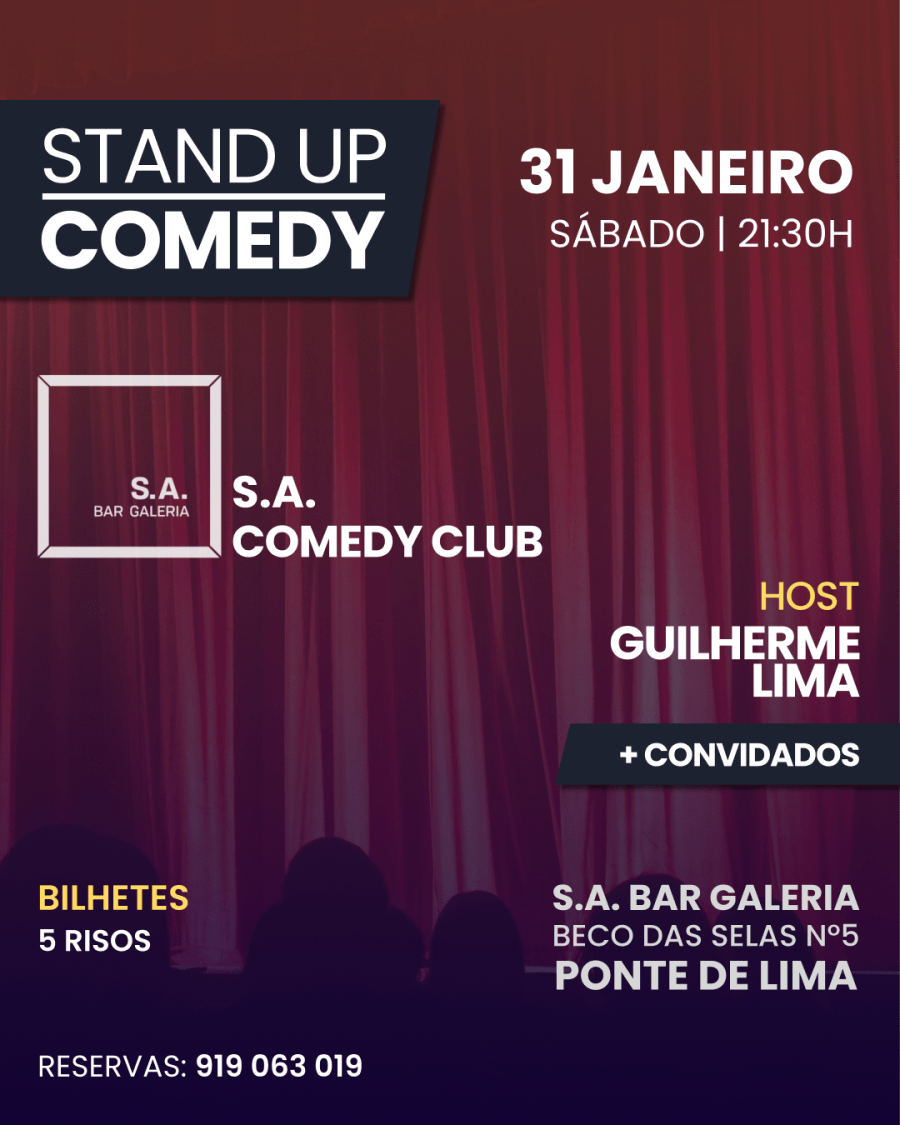  Stand Up Comedy - Ponte de Lima