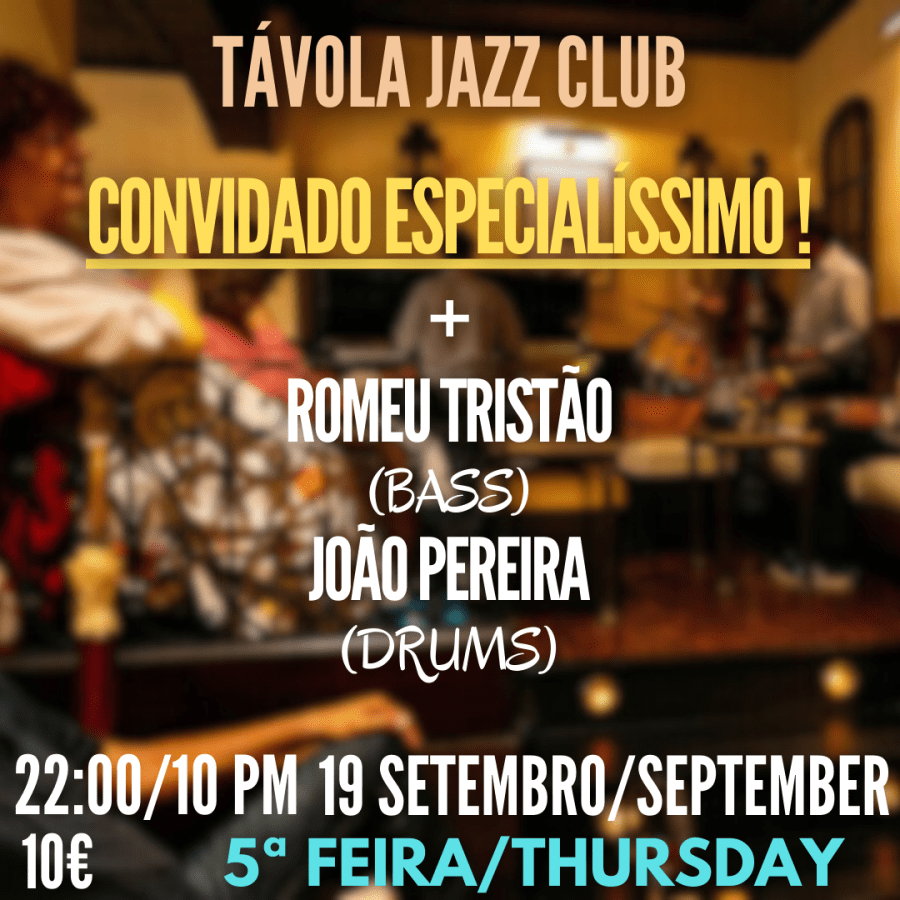 Live Jazz no Távola Jazz Club com Convidado Especialíssimo! 