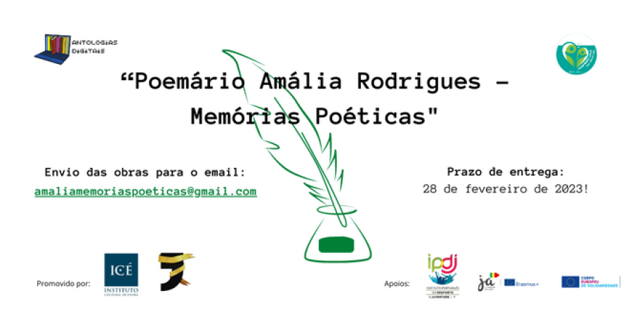 Poemário 'Amália Rodrigues - Memórias Poéticas