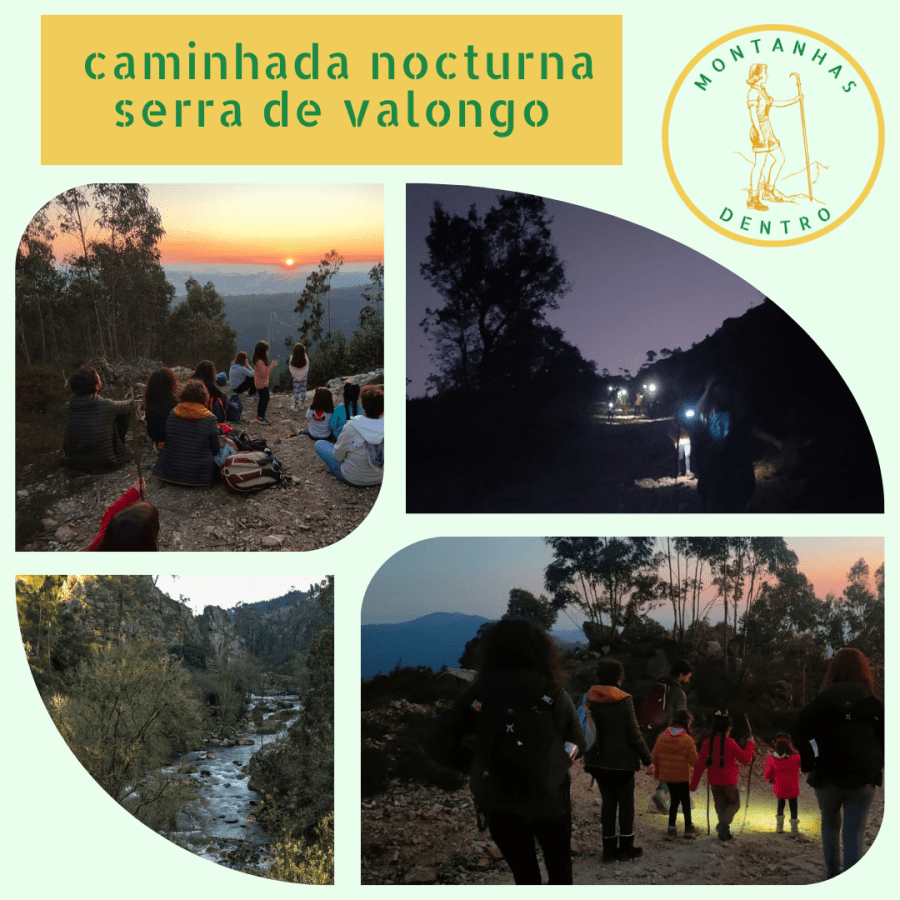 Caminhada nocturna na Serra de Valongo