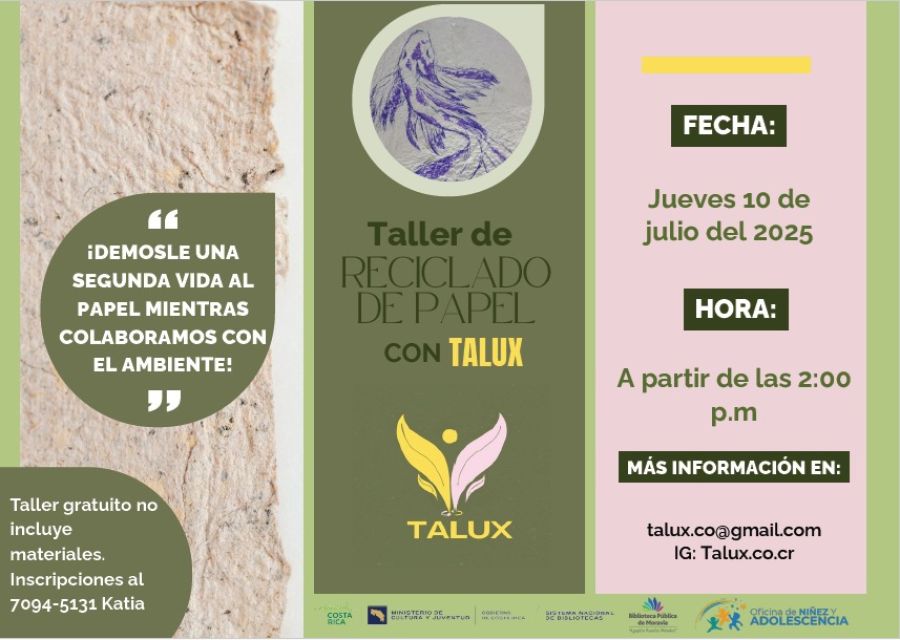 Reciclado de papel con Talux