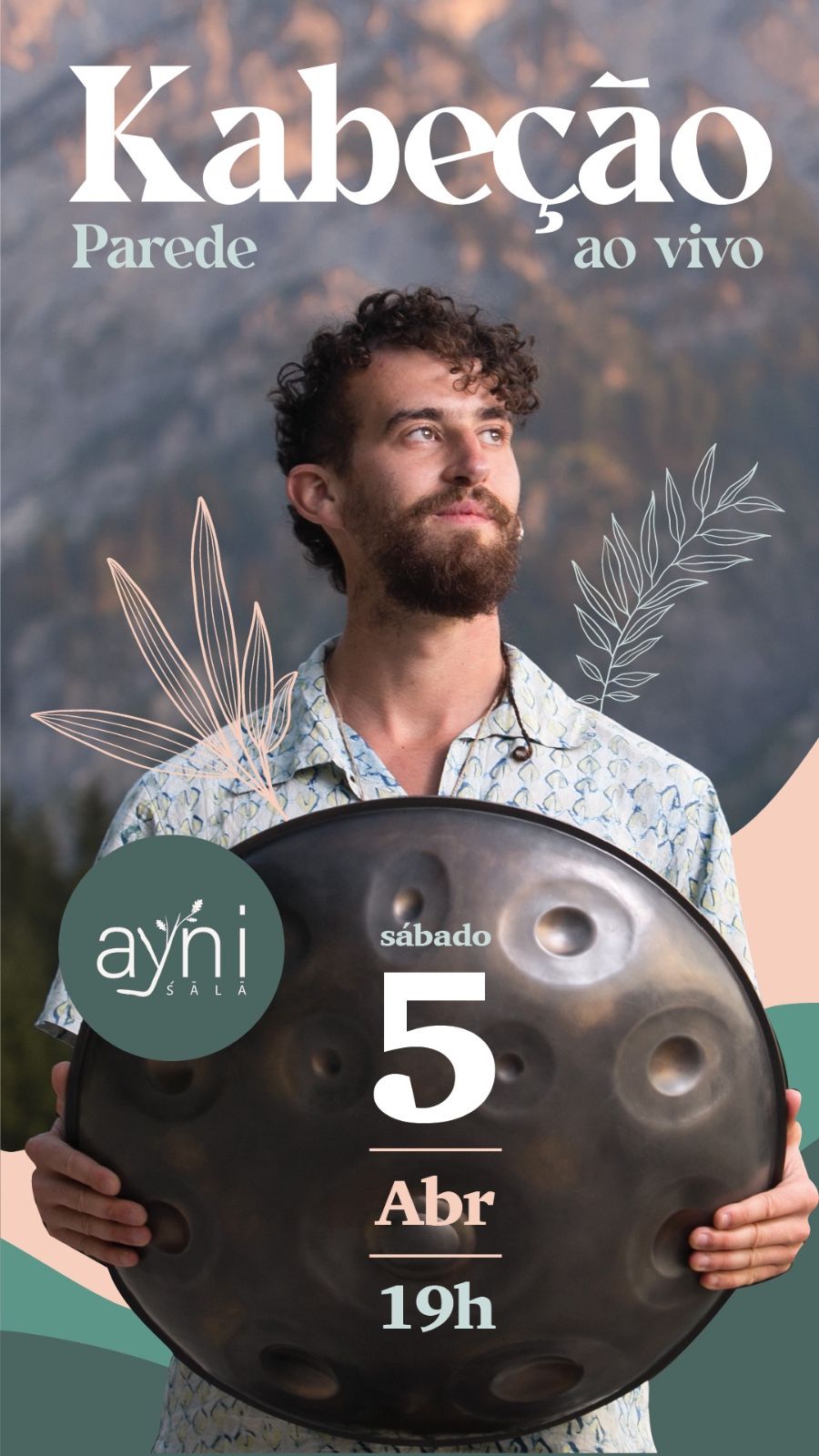 Concerto handpan com Kabeção