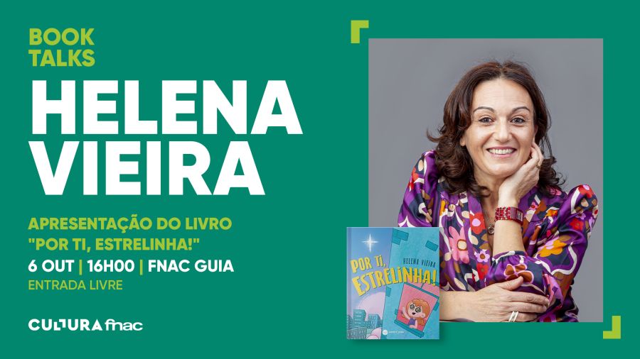 Helena Vieira Apresentação do livro 'Por ti, estrelinha!'