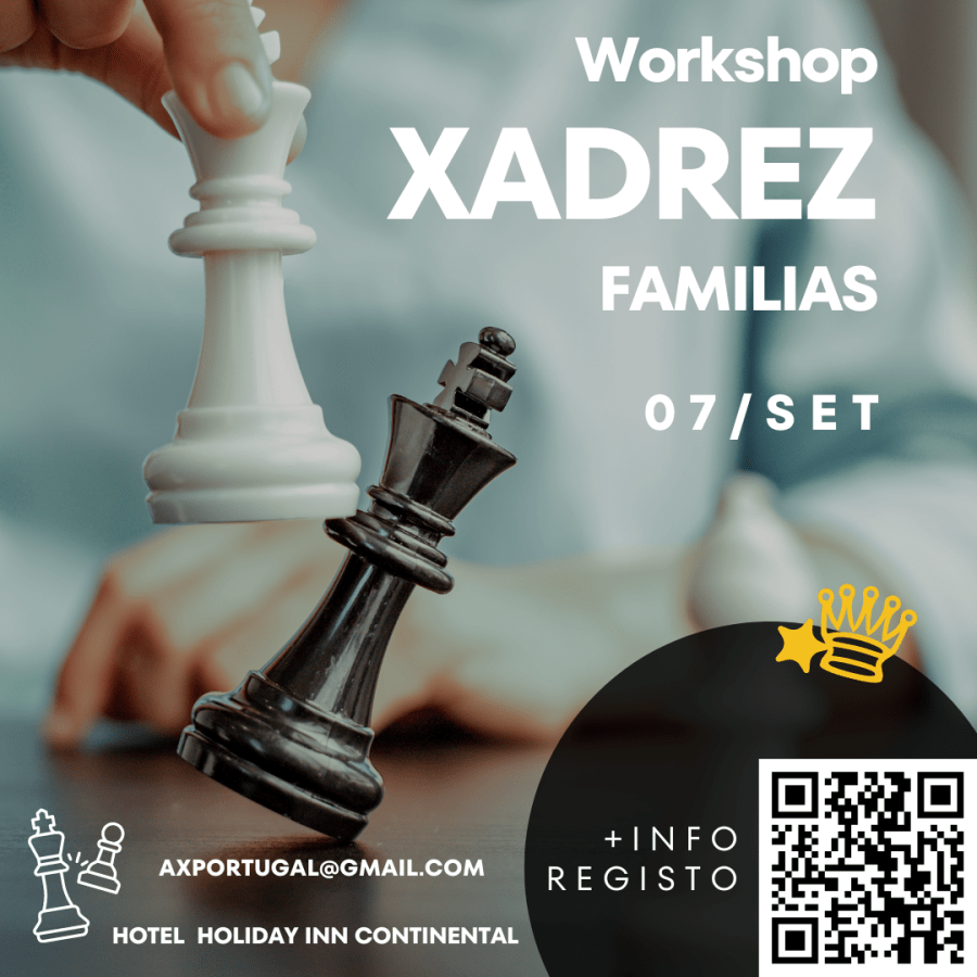 Workshop de inicíação ao Xadrez para Familias