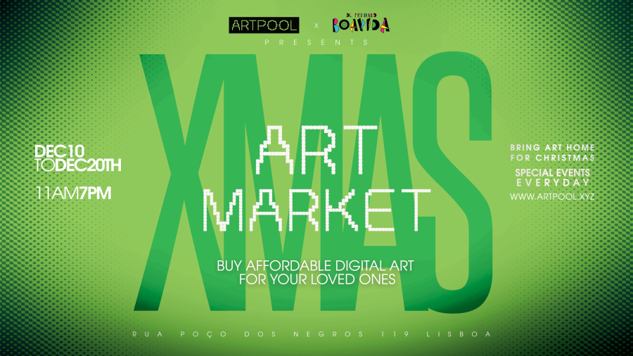 Xmas Art Market por Artpool & Boavida