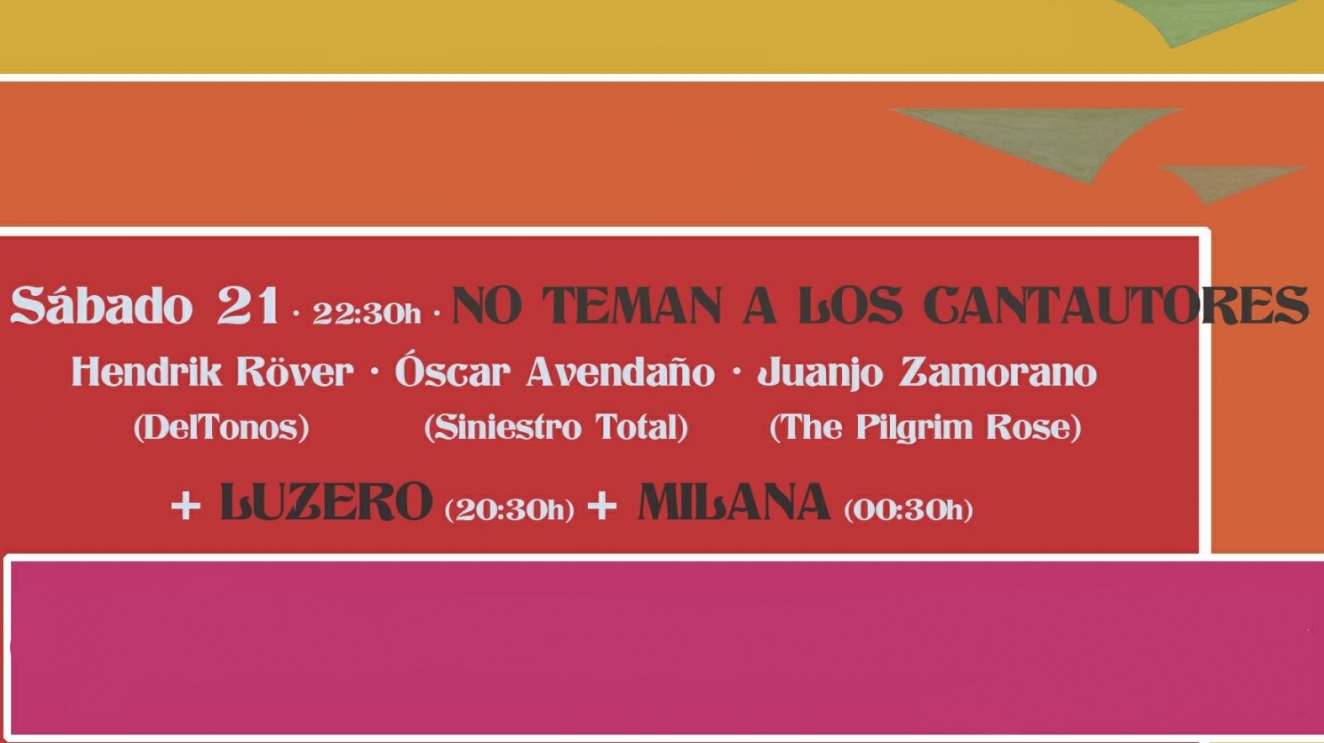 No Teman a los cantautores / Luzero / Milana