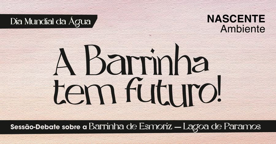 A Barrinha tem futuro! Sessão Debate sobre a Barrinha de Esmoriz - Lagoa de Paramos