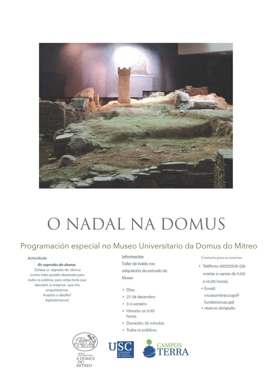 O NADAL NA DOMUS | Os segredos na Domus