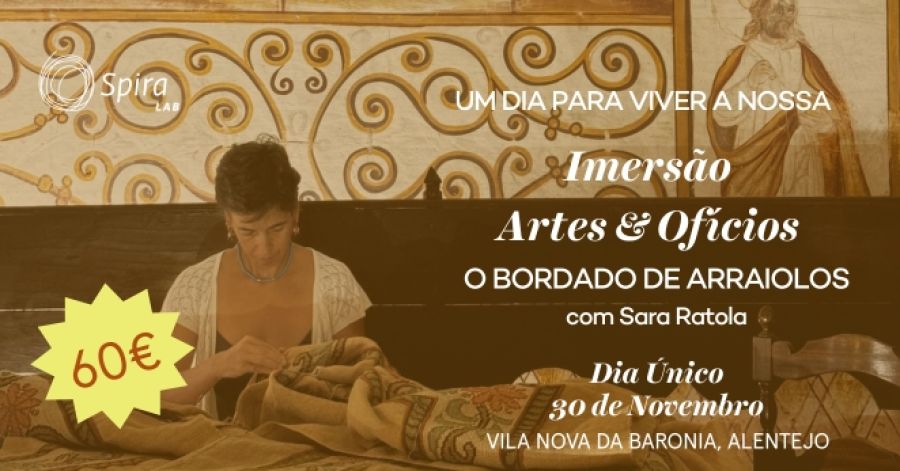 Imersão Artes & Oficios - o Bordado de Arraiolos