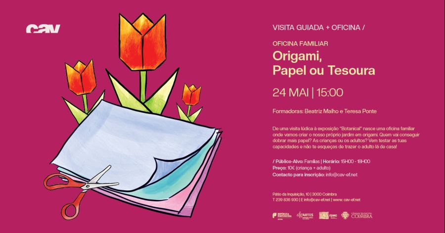 Visita guiada + Oficina Familiar 'Origami, Papel ou Tesoura'