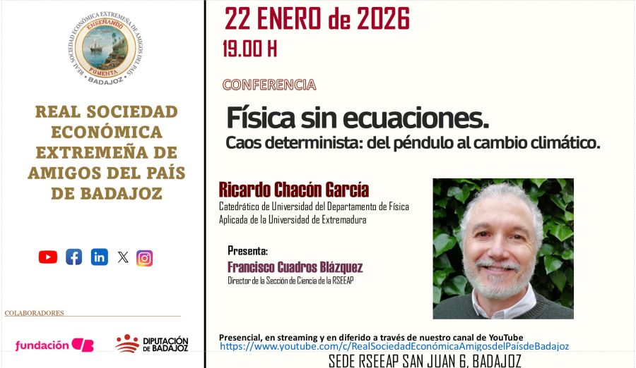 Física sin ecuaciones. Caos determinista: del péndulo al cambio climático