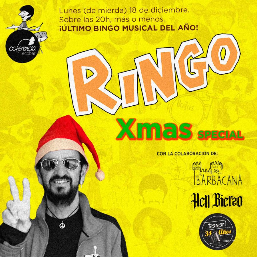 RINGO | Xmas SPECIAL (Colaboran: La Barbacana + Sala TARARÍ + Hell Bierzo)