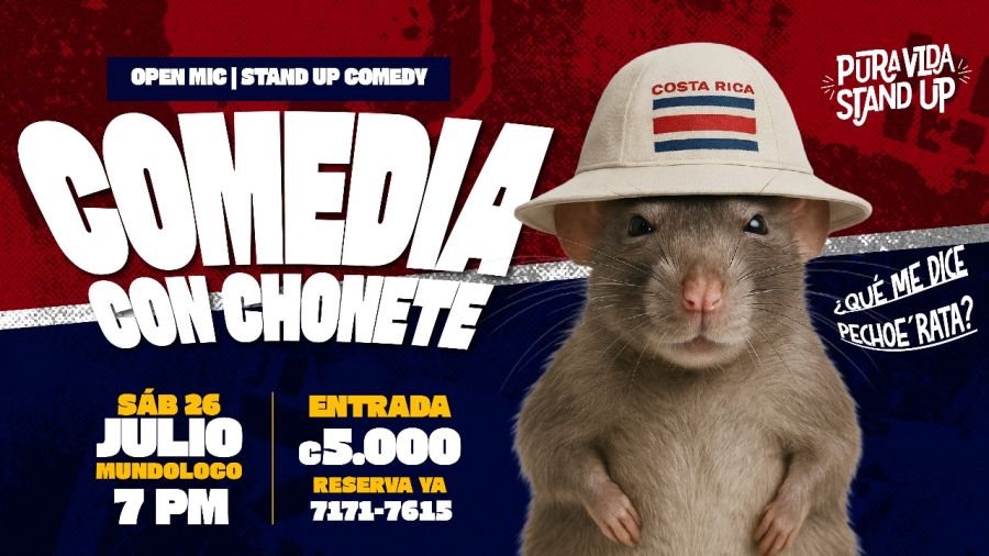 Comedia con Chonete! Stand-up comedy 