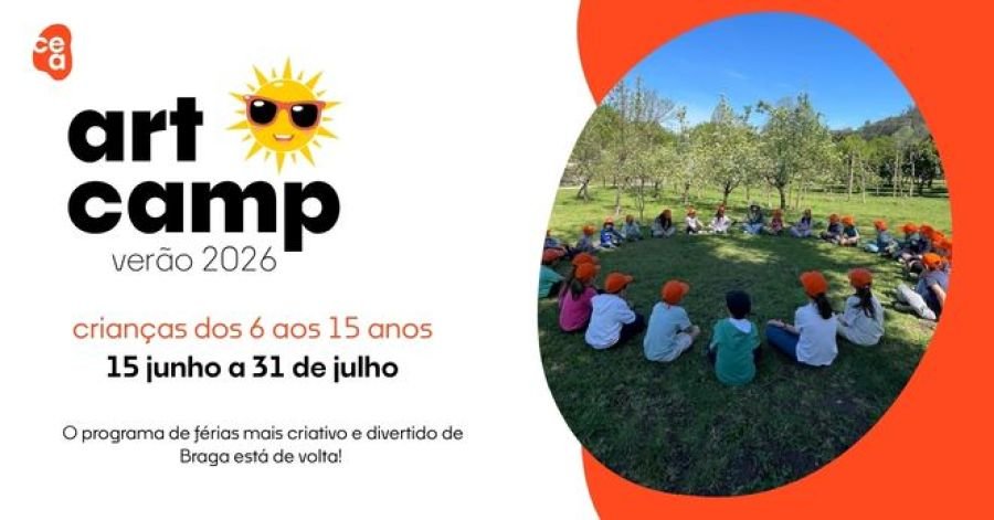 Campo de férias | Art Camp verão 2026