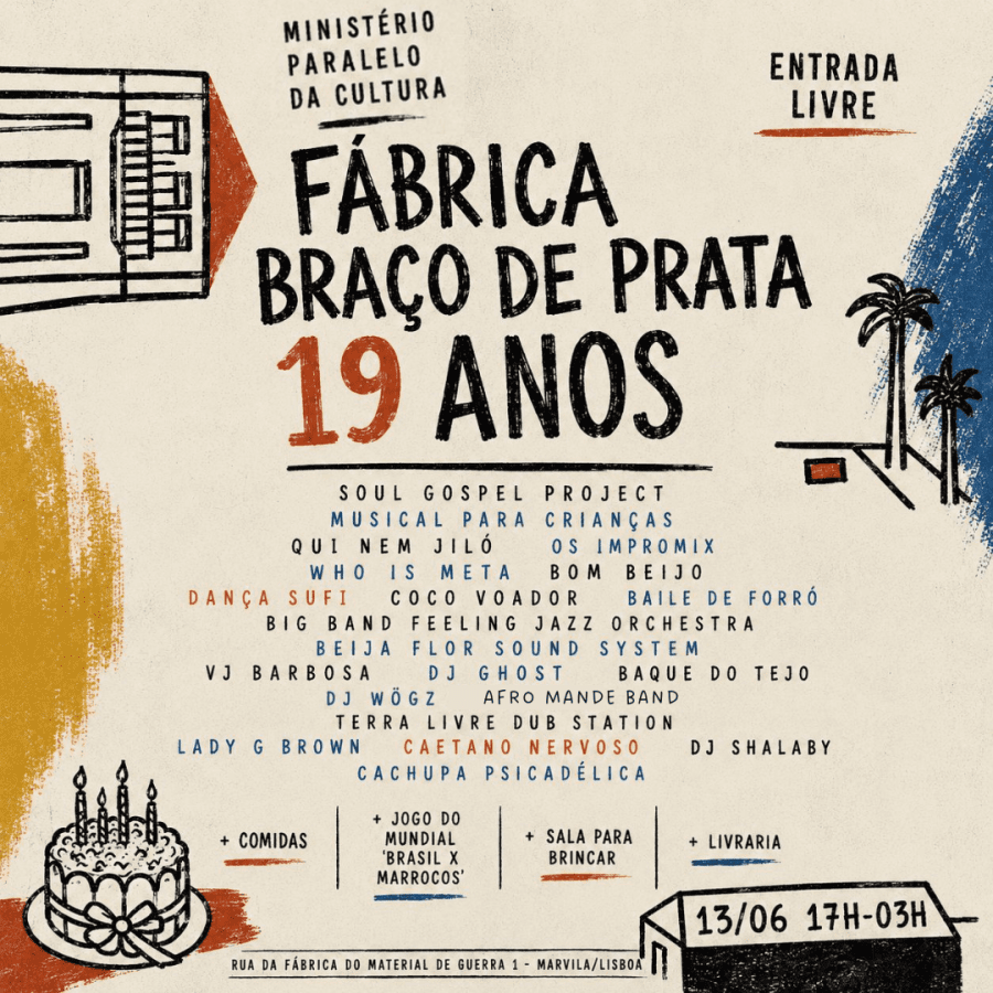 Aniversário de 19 Anos da Fábrica Braço de Prata!