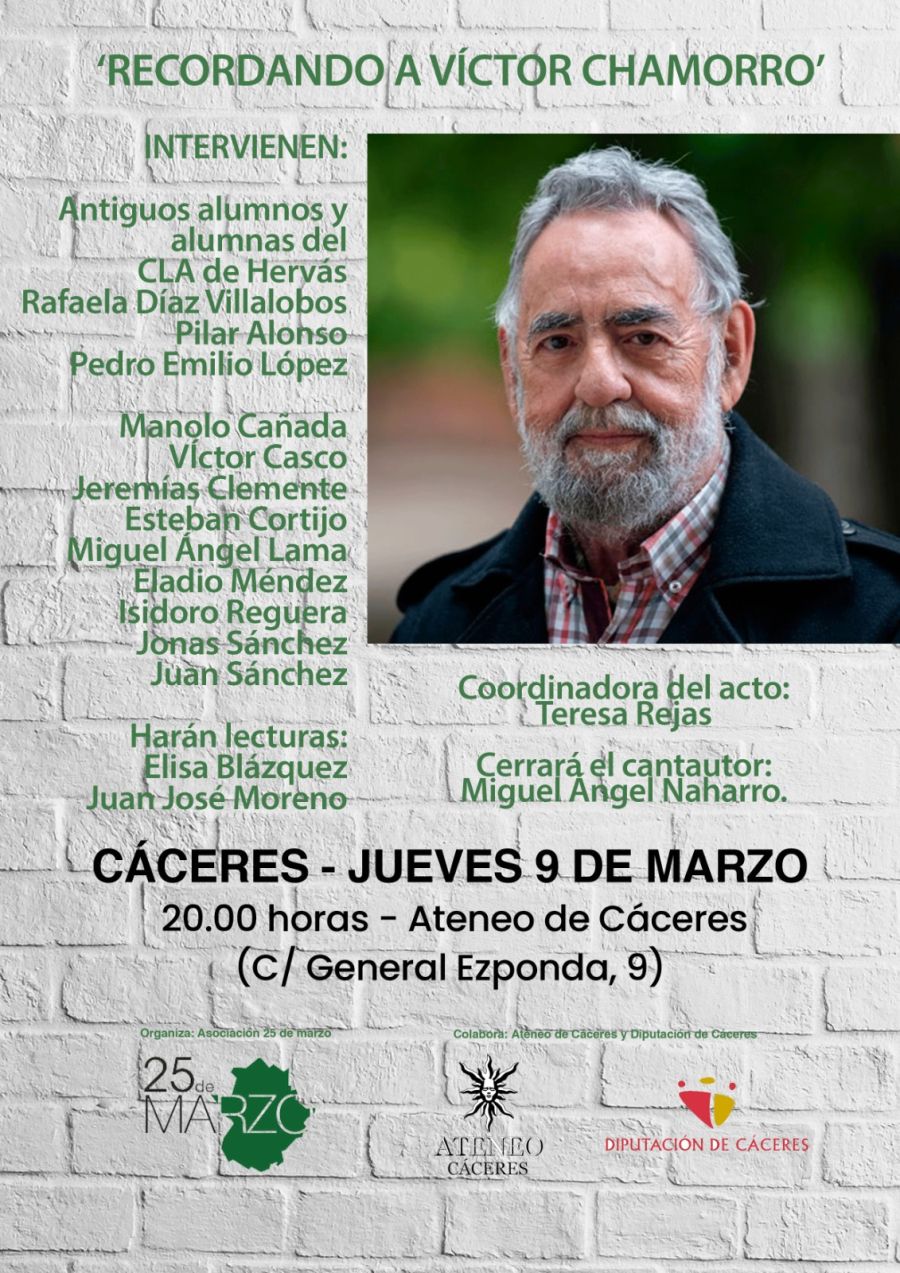 Homenaje a Víctor Chamorro