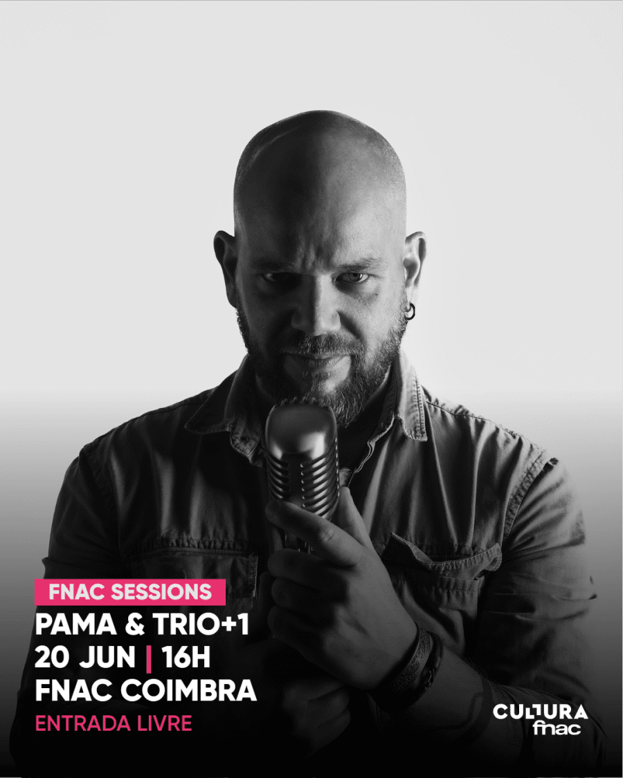 FNAC Session Coimbra: PAMA com a banda Trio+1 