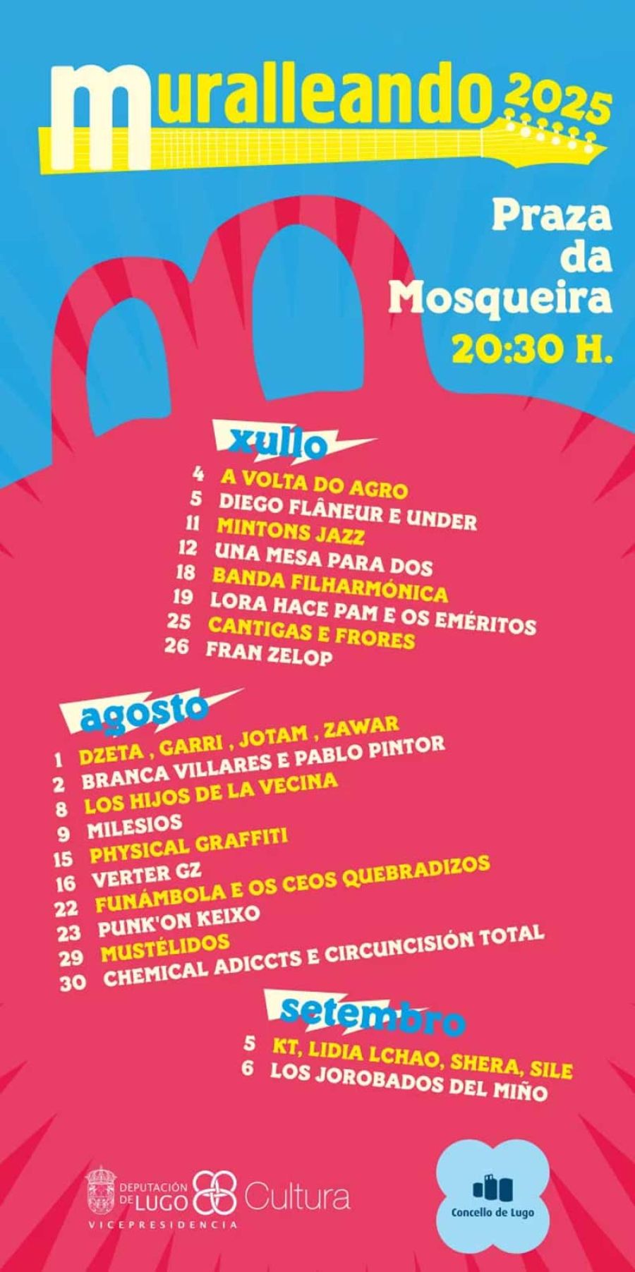 LOS HIJOS DE LA VECINA | Muralleando 2025