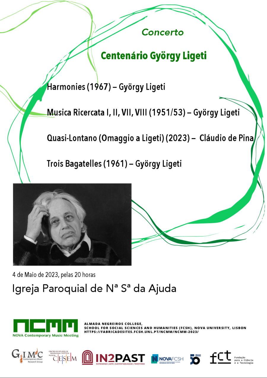 Centenário de György Ligeti - Recital de órgão