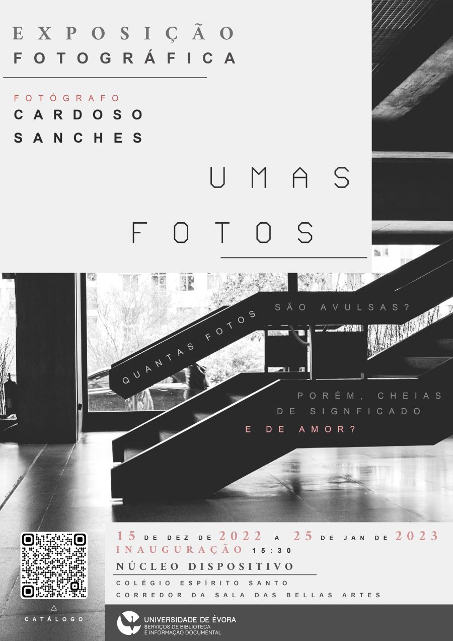 Exposição Fotográfica de Cardoso Sanches UMAS FOTOS