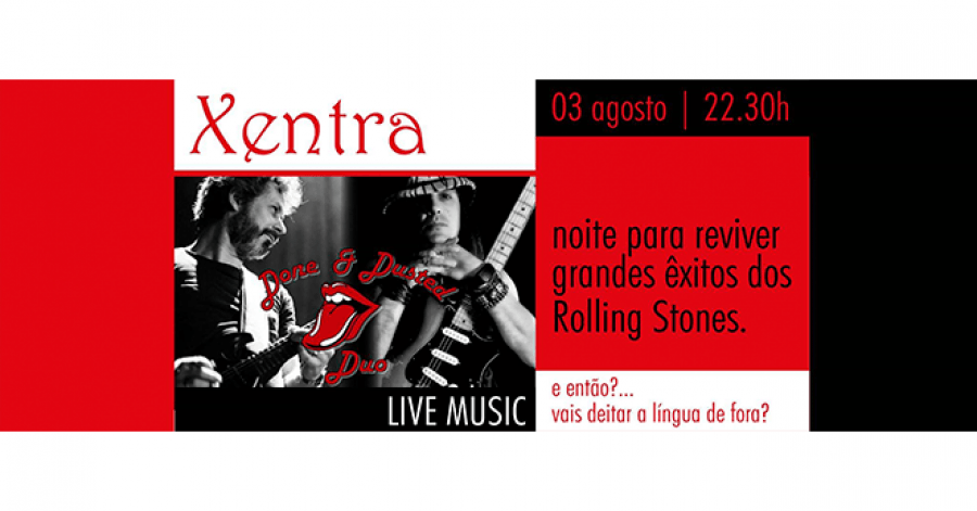 Done Dusted Duo - Tributo a Rolling Stones no Xentra Bar