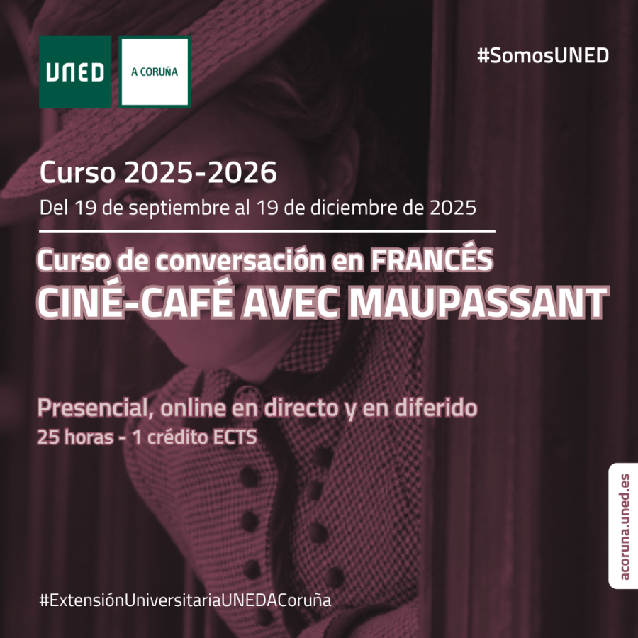 Ciné-Café avec Maupassant - Curso de conversación en FRANCÉS