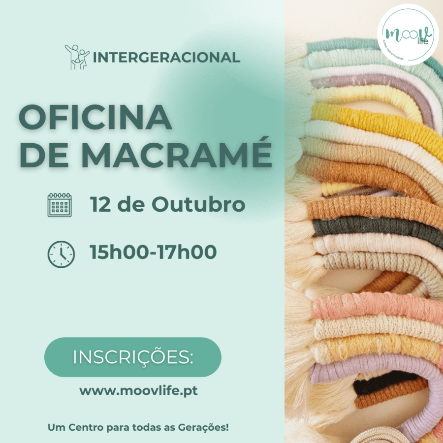 Oficina Intergeracional de Macramé