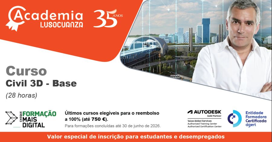 Academia Luso Cuanza - Curso Civil 3D Base
