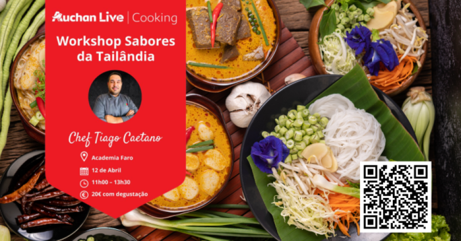 Workshop Sabores da Tailândia