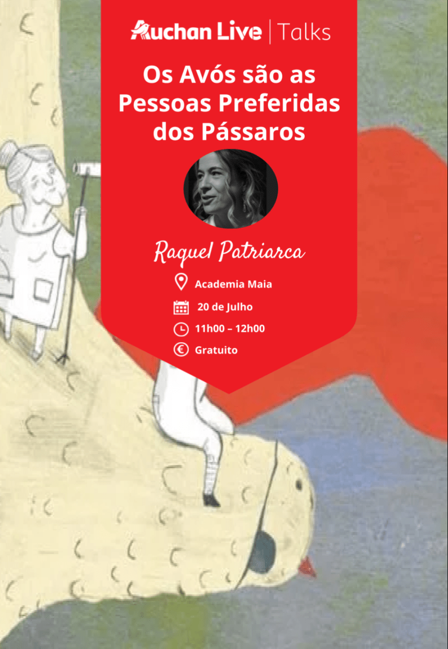 Sessão de Autógrafos de Raquel Patriarca com o Livro 'Os avós são as Pessoas Preferidas dos Pássaros' 