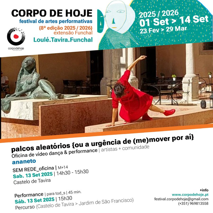 palcos aleatórios_random stages {ou a urgência de (me)mover por aí} | oficina de vídeo dança & performance