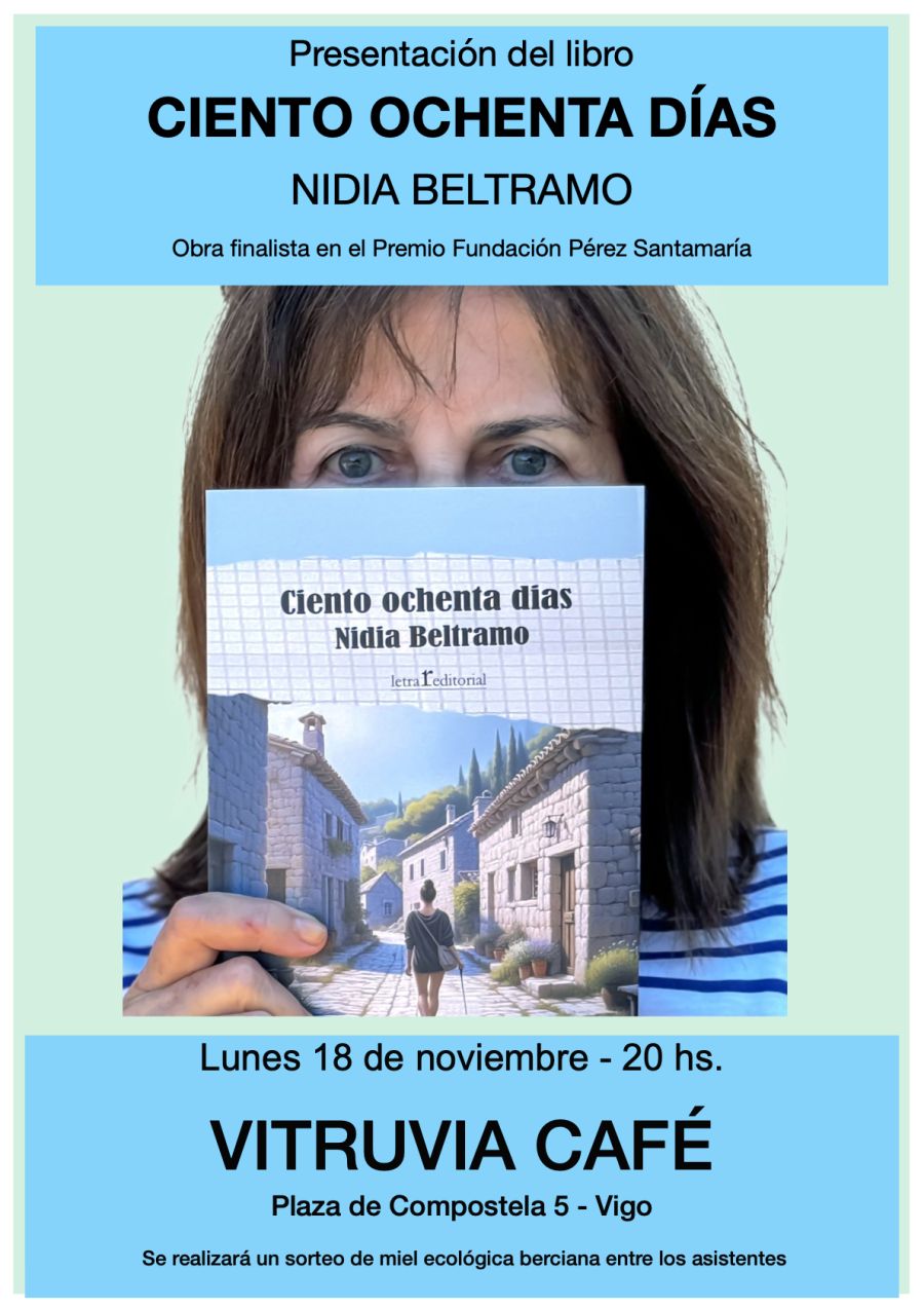 PRESENTACIÓN de libro CIENTO OCHENTA DÍAS