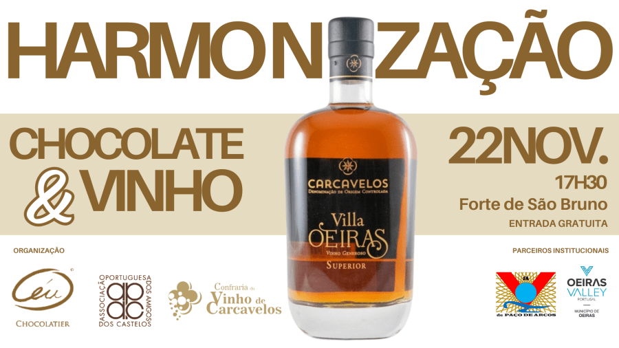 HARMONIZAÇÃO Chocolate&Vinho - 22NOV - ENTRADA GRATUITA