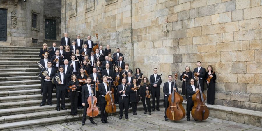A Real Filharmonía de Galicia en concerto