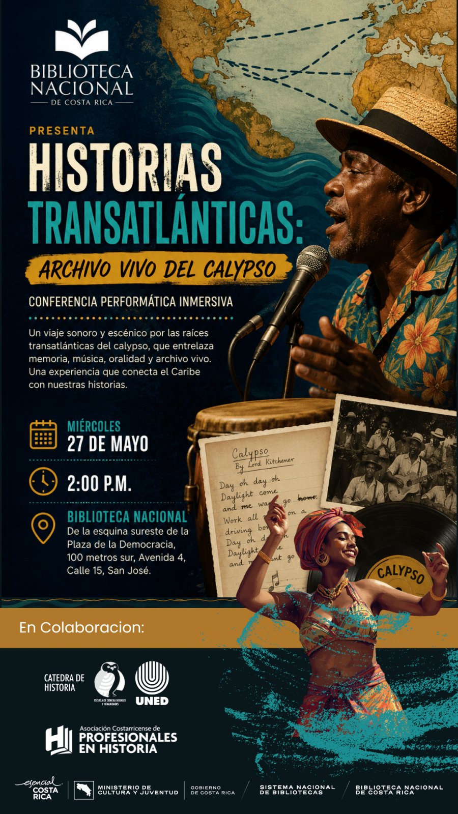'Historias Transatlánticas: Archivo Vivo del Calypso'